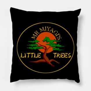 Mr. Miyagi's Little Trees Pillow