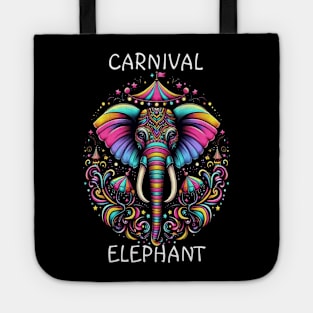 Vibrant Elephant: A Colorful Transformation Tote