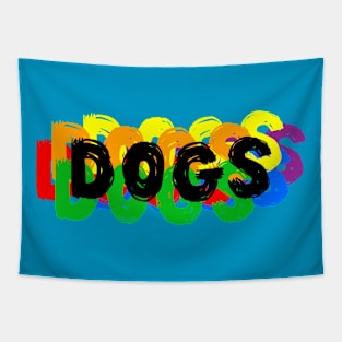 Dog Pile Tapestry