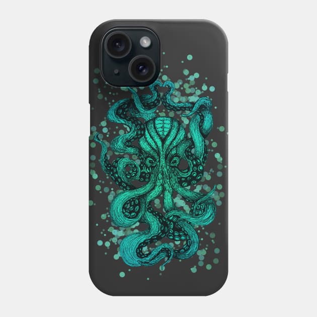 Octopus No. 2 Phone Case by Gringoface