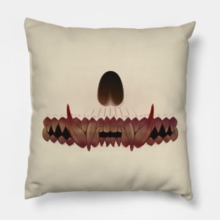 Monster Grin Pillow