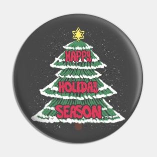 happy holiday season Pin