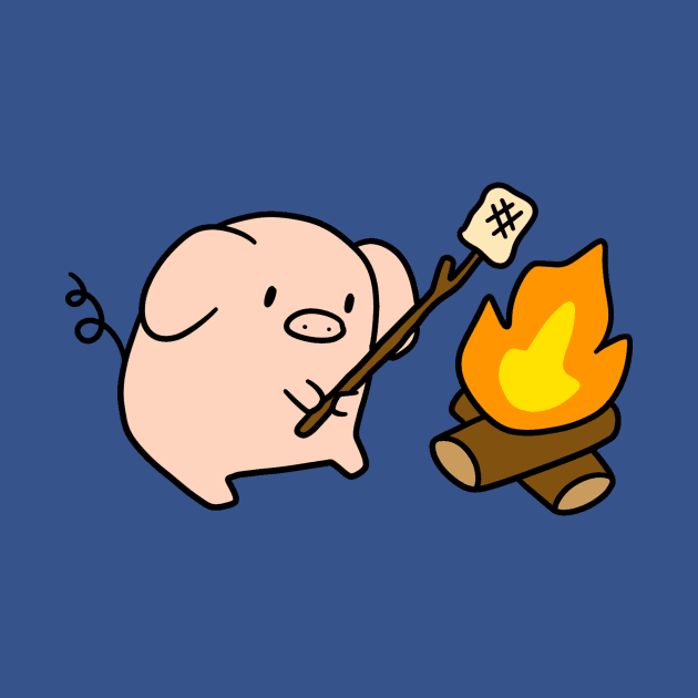 Campfire Pig by saradaboru