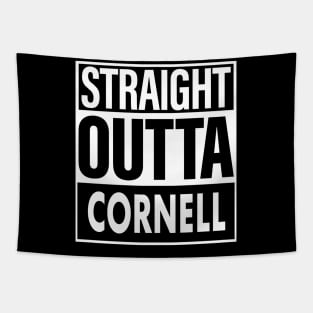 Cornell Name Straight Outta Cornell Tapestry