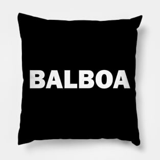 Balboa Shirt Pillow