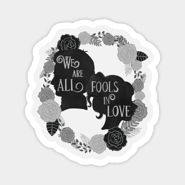 Fools in Love Magnet by JBeasleyDesigns