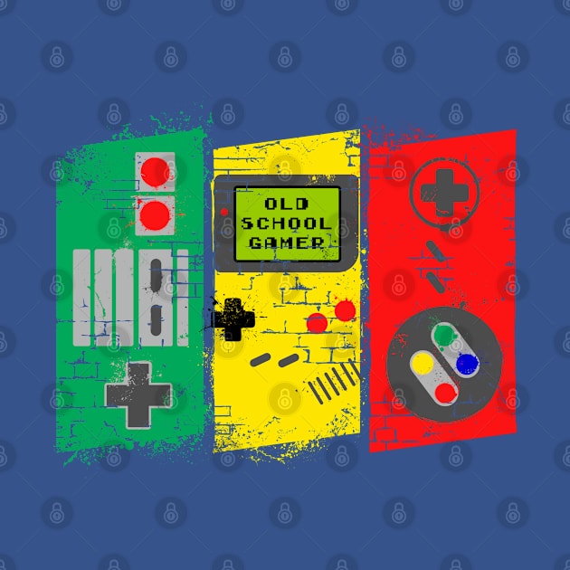 Retrogaming Splash by inkonfiremx