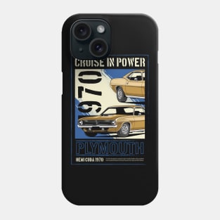 1970 Hemi Cuda Classic Car Phone Case