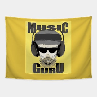 Music 80's Retro DJ Vynyl Guru Tapestry