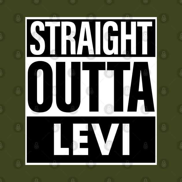 Levi Name Straight Outta Levi by ThanhNga