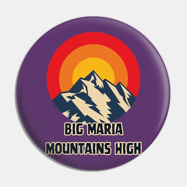 Big Maria Mountains High Point Pin by Canada Cities