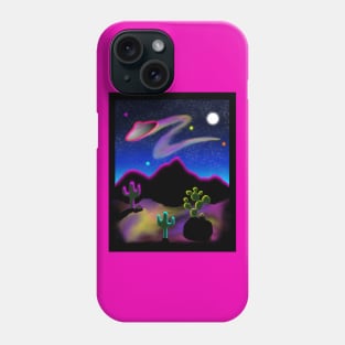 UFO Desert Party Phone Case