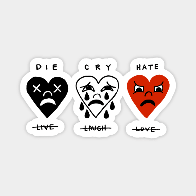 Live Laugh Love Magnet by personalhell