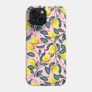 Summer Lemon Plant Phone Case