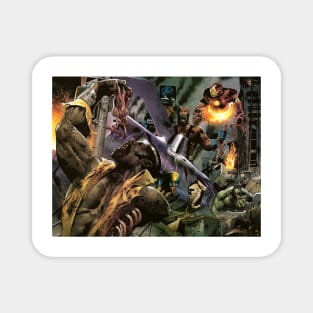 Super zombies Magnet