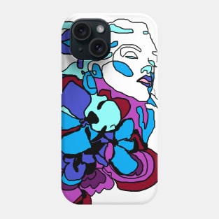 the goddess of flowers Phone Case