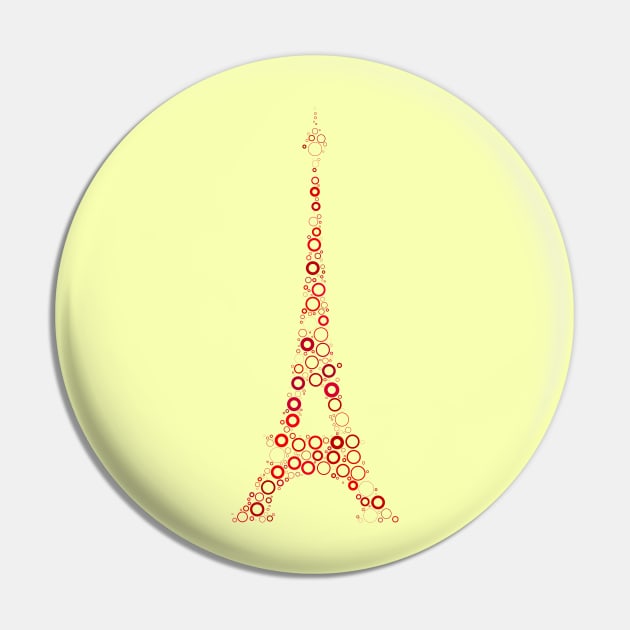 Eiffel tower Pin by Florin Tenica