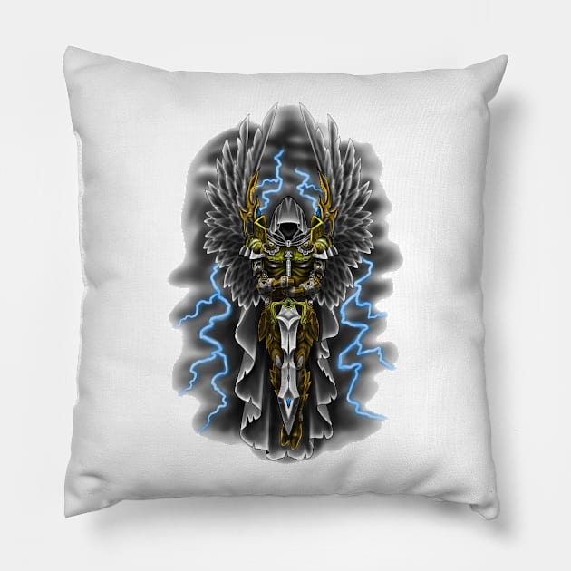 Archangel Pillow by artnsoul79