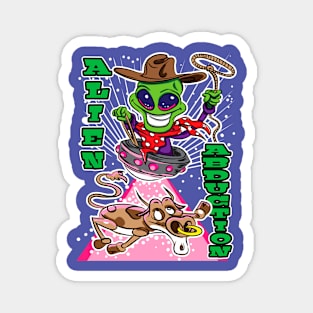 Alien Abduction Alien Abduction Cow Magnet