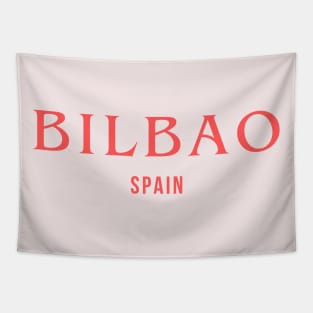 Bilbao Spain Tapestry