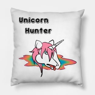 Unicorn Hunter Pillow