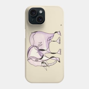 The White Elephant Phone Case