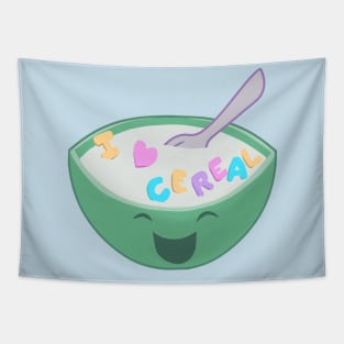 I Heart Cereal Tapestry