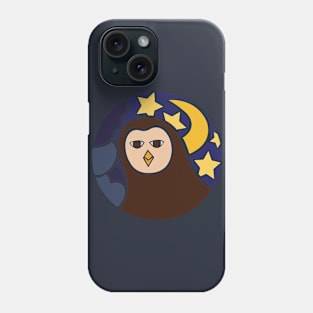 Owl in the night mosaic (Pocket size) Phone Case