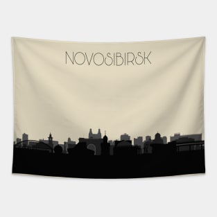 Novosibirsk Skyline Tapestry