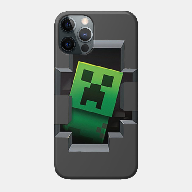 Creeper Explosion - Minecraft - Phone Case