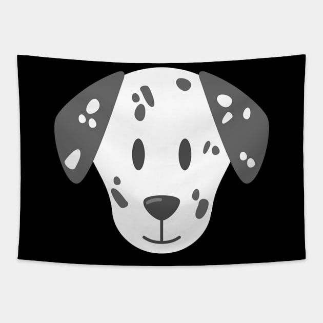 dog face Tapestry by Christyn Evans