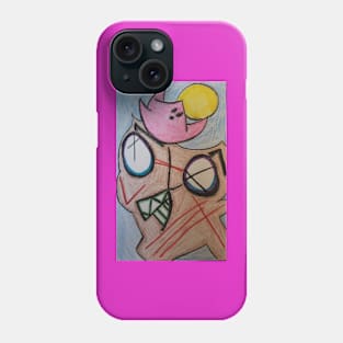 Creepy Owl and Ghost Phone Case