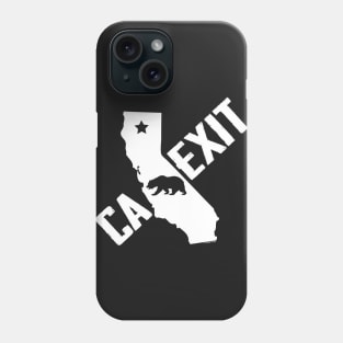 CALEXIT   (White) Phone Case