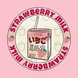 Vintage Strawberry Milk T-Shirt