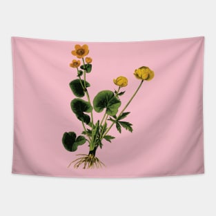 Colorful flowers and leaves Tapestry