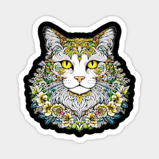 Kitty Glam Tropical Floral Magnet