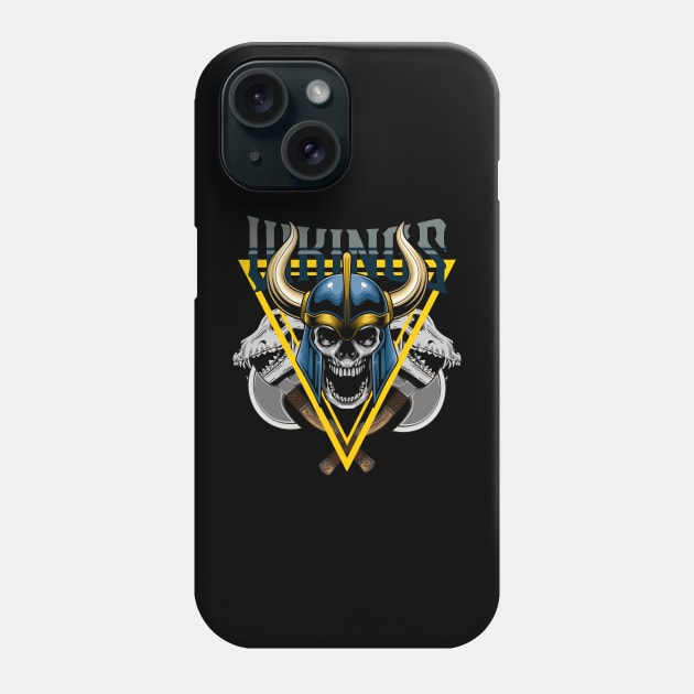 Viking Skull 6.4 Phone Case by Harrisaputra