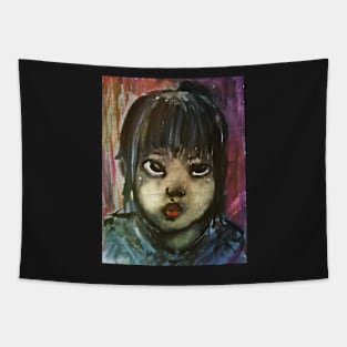 Young Girl Tapestry