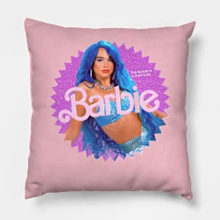 dualipa supreme art' Throw Pillow Cover 18” x 18”