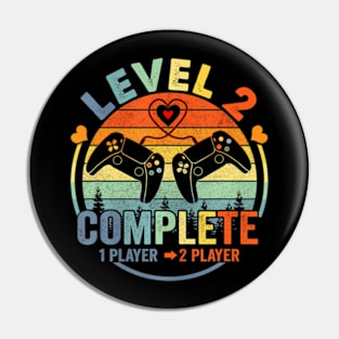 2nd Wedding  Level 2 Complete Pin