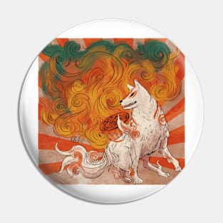 OOOOoookami (dun dun) Pin