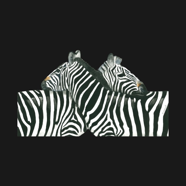 zebra love by Nora_Seoudi