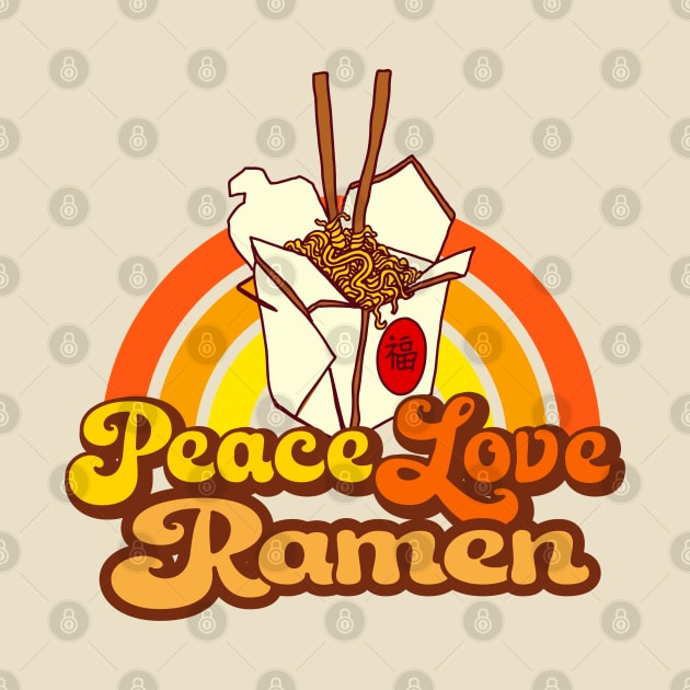 Peace Love Ramen by Jitterfly