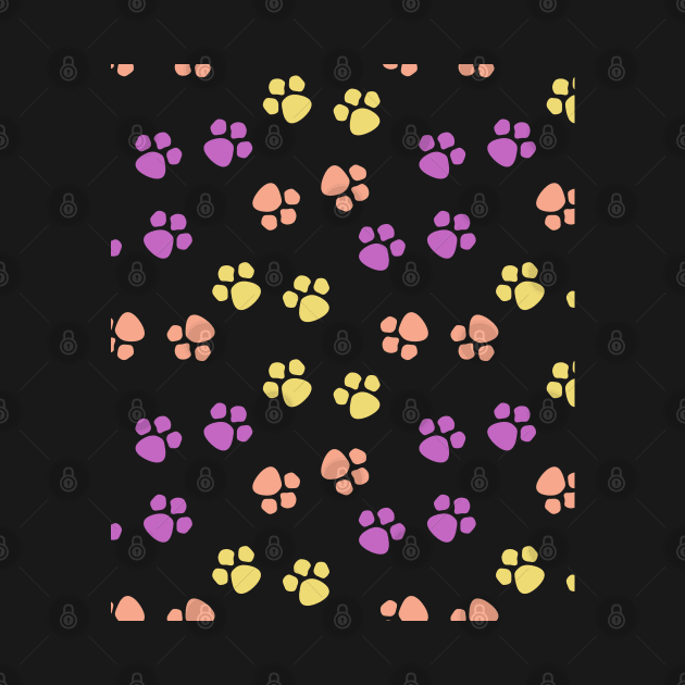 cat paw pattern by DewaJassin