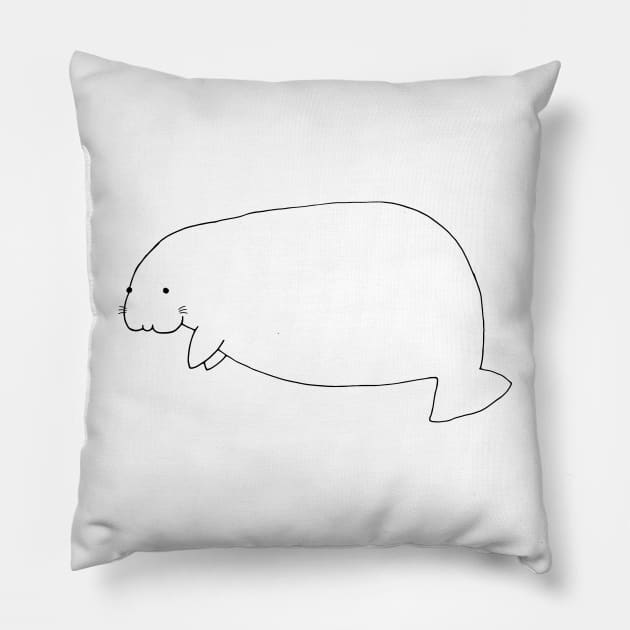 Manatee: Floaty Potato Pillow by ManaTee