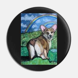 Corgi comfort Pin