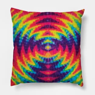 Wig Wag Rainbow Tie Dye Pillow