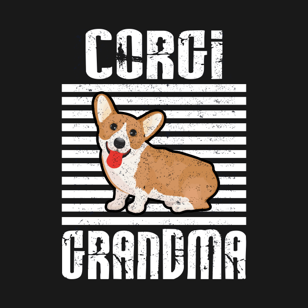 Corgi Grandma Proud Dogs by aaltadel