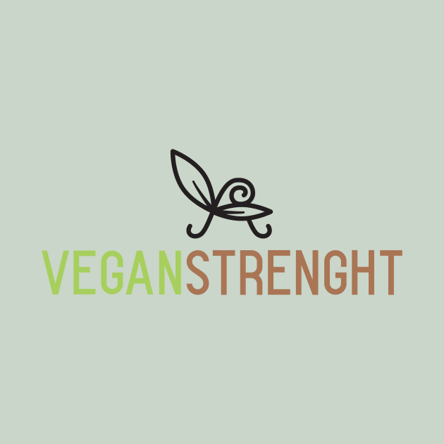 VEGAN STRENGHT - design for vegan powerlifting by Thom ^_^