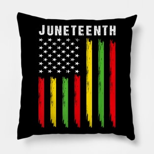 Juneteenth Tshirt Women Juneteenth Shirts African American Pillow